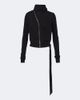 Rick Owens Rick Owens DRKSHDW Mountain cotton zip-up sweatshirt - 1