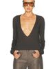 Rick Owens Rick Owens Extreme V-Neck Sweater - 1