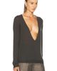Rick Owens Rick Owens Extreme V-Neck Sweater - 2