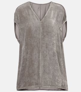 Rick Owens Rick Owens Floating velvet top