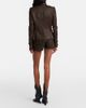 Rick Owens Rick Owens Fog suede shorts - 5