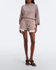 Rick Owens Rick Owens Fog velvet shorts - 2