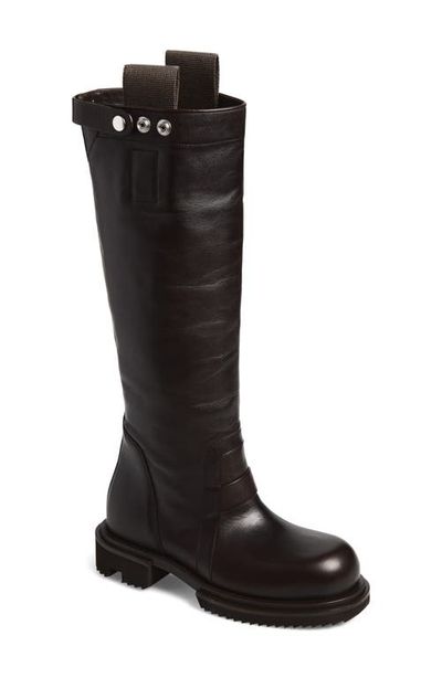 Rick Owens Rick Owens Gabe Pull-On Knee High Boot