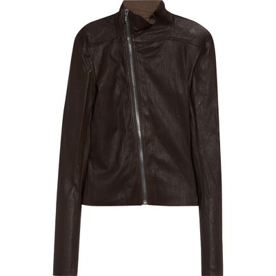 Rick Owens Rick Owens Gary Leather Moto Jacket
