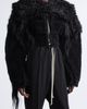Rick Owens Rick Owens Genuine Shearling and Goat Hair Bomber Jacket - 4