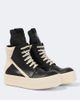 Rick Owens Rick Owens Geobasket leather high-top platform sneakers - 1