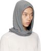 Rick Owens Rick Owens Gray Concordians Knit Hood - 2