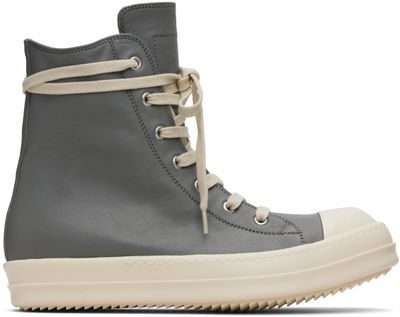 Rick Owens Rick Owens Gray Concordians Sneakers