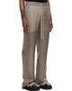 Rick Owens Rick Owens Gray Temple Dietrich Drawstring Lounge Pants - 2