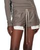 Rick Owens Rick Owens Gray Temple Geobasket Sneakers - 5