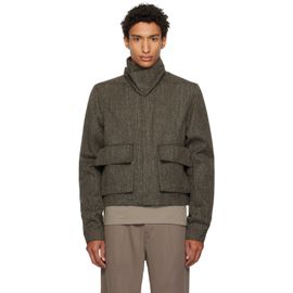 Rick Owens Rick Owens Gray Tower Alice Jacket
