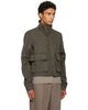 Rick Owens Rick Owens Gray Tower Alice Jacket - 2