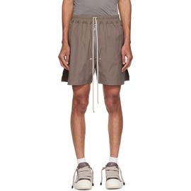 Rick Owens Rick Owens Gray Tower Bela Boxers Shorts