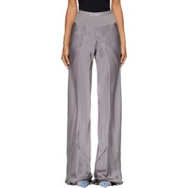 Rick Owens Rick Owens Gray Tower Bias Trousers
