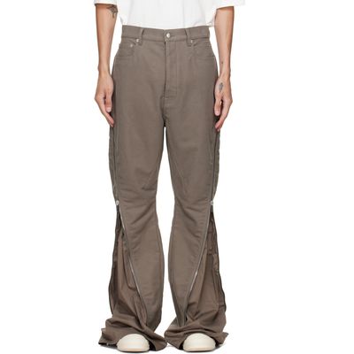 Rick Owens Rick Owens Gray Tower Bolan Banana Trousers