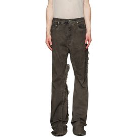 Rick Owens Rick Owens Gray Tower Bolan Bootcut Jeans