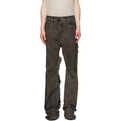 Rick Owens Rick Owens Gray Tower Bolan Bootcut Jeans