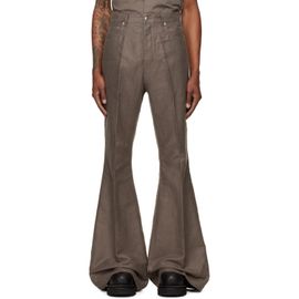 Rick Owens Rick Owens Gray Tower Bolan Bootcut Trousers