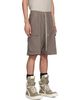 Rick Owens Rick Owens Gray Tower Cargobela Shorts - 2
