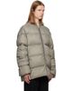 Rick Owens Rick Owens Gray Tower Classic Down Flight Jacket - 2
