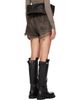 Rick Owens Rick Owens Gray Tower Crater Denim Shorts - 3