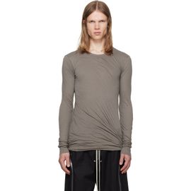 Rick Owens Rick Owens Gray Tower Double LS T-shirt