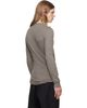 Rick Owens Rick Owens Gray Tower Double LS T-shirt - 3