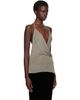 Rick Owens Rick Owens Gray Tower Draped Top - 2