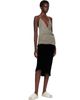 Rick Owens Rick Owens Gray Tower Draped Top - 4