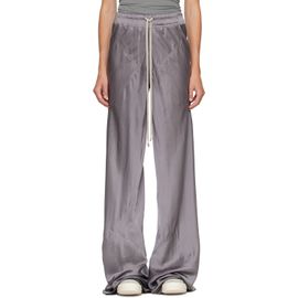 Rick Owens Rick Owens Gray Tower Drawstring Bias Trousers