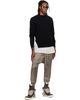Rick Owens Rick Owens Gray Tower Drawstring Cropped Trousers - 4