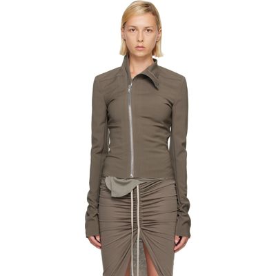 Rick Owens Rick Owens Gray Tower Gary Jacket