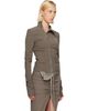 Rick Owens Rick Owens Gray Tower Gary Jacket - 2