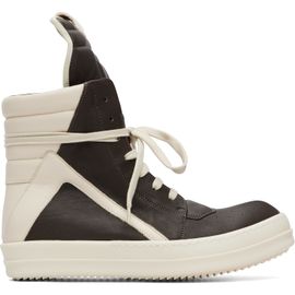 Rick Owens Rick Owens Gray Tower Geobasket Sneakers