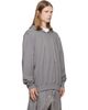 Rick Owens Rick Owens Gray Tower Heavy Jersey Hoodie - 2