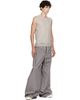 Rick Owens Rick Owens Gray Tower Heizer Belas Cargo Pants - 4