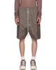 Rick Owens Rick Owens Gray Tower Heizer Cargo Shorts - 1