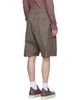 Rick Owens Rick Owens Gray Tower Heizer Cargo Shorts - 3