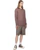 Rick Owens Rick Owens Gray Tower Heizer Cargo Shorts - 4