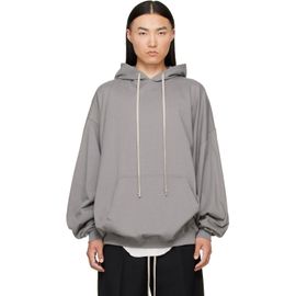 Rick Owens Rick Owens Gray Tower Hun Hoodie