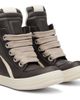 Rick Owens Rick Owens Gray Tower Jumbolaced Geobasket Sneakers - 4