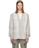 Rick Owens Rick Owens Gray Tower Larry Fogpocket Shirt - 1