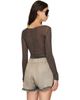 Rick Owens Rick Owens Gray Tower LS Temple T-shirt - 3