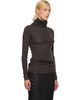 Rick Owens Rick Owens Gray Tower LS Tube Turtleneck - 2