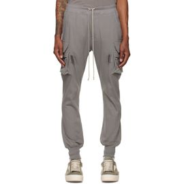 Rick Owens Rick Owens Gray Tower Mastodon Cargo Pants