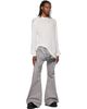 Rick Owens Rick Owens Gray Tower Megastrapped Bolan Bootcut Trousers - 4