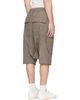 Rick Owens Rick Owens Gray Tower Pods Cargo Shorts - 3