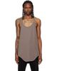 Rick Owens Rick Owens Gray Tower Pony Tank Top - 1