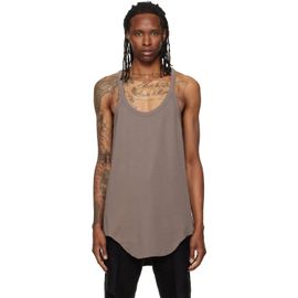 Rick Owens Rick Owens Gray Tower Pony Tank Top