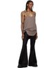 Rick Owens Rick Owens Gray Tower Pony Tank Top - 4